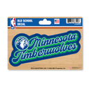 Minnesota Timberwolves Old School Decal
