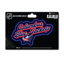 Columbus Blue Jackets 4 X 6" Vintage Decal