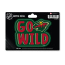 Minnesota Wild 4 X 6" Sketch Decal