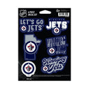 Winnipeg Jets 6-Piece Decal Set