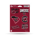 South Carolina Gamecocks 6-Piece Decal Set