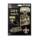 New Orleans Saints 6-Piece Decal Set