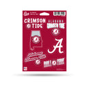 Alabama Crimson Tide 6-Piece Decal Set