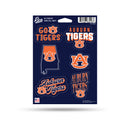 Auburn Tigers 6-Piece Decal Set