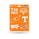 Tennessee Volunteers 6-Piece Decal Set