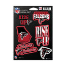 Atlanta Falcons 6-Piece Decal Set