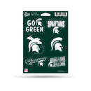 Michigan State Spartans 6-Piece Decal Set