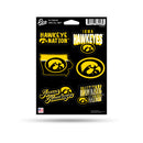 Iowa Hawkeyes 6-Piece Decal Set