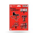 Texas Tech Red Raiders 6-Piece Decal Set