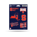 Syracuse Orange 6-Piece Decal Set