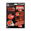 Cleveland Browns 6-Piece Decal Set
