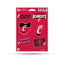 Cincinnati Bearcats 6-Piece Decal Set