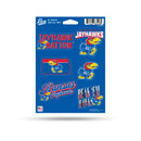 Kansas Jayhawks 6-Piece Decal Set