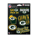 Green Bay Packers 6-Piece Decal Set