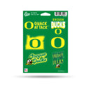 Oregon Ducks 6-Piece Decal Set