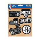 Brooklyn Nets 6-Piece Decal Set
