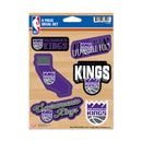Sacramento Kings 6-Piece Decal Set