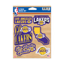 Los Angeles Lakers 6-Piece Decal Set