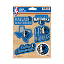 Dallas Mavericks 6-Piece Decal Set