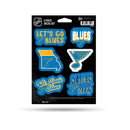 St. Louis Blues 6-pc Decal Set