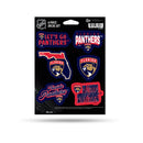 Florida Panthers 6-Piece Decal Set