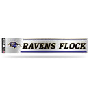 NFL Baltimore Ravens 3" x 17" Tailgate Sticker For Car/Truck/SUV By Rico Industries