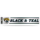 NFL Jacksonville Jaguars 3" x 17" Tailgate Sticker For Car/Truck/SUV By Rico Industries