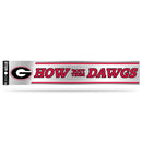 NCAA Georgia Bulldogs 3" x 17" Tailgate Sticker For Car/Truck/SUV By Rico Industries
