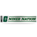 NCAA N.Carolina-Charlotte 49ers 3" x 17" Tailgate Sticker For Car/Truck/SUV By Rico Industries