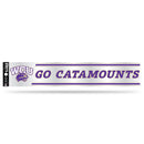 NCAA Western Carolina Catamounts 3" x 17" Tailgate Sticker For Car/Truck/SUV By Rico Industries