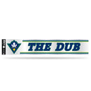 NCAA N.Carolina-Wilmington Seahawks 3" x 17" Tailgate Sticker For Car/Truck/SUV By Rico Industries