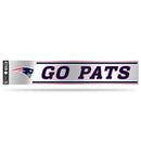 NFL New England Patriots 3" x 17" Tailgate Sticker For Car/Truck/SUV By Rico Industries