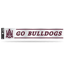 NCAA Alabama A&M Bulldogs 3" x 17" Tailgate Sticker For Car/Truck/SUV By Rico Industries