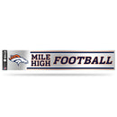 NFL Denver Broncos 3" x 17" Tailgate Sticker For Car/Truck/SUV By Rico Industries