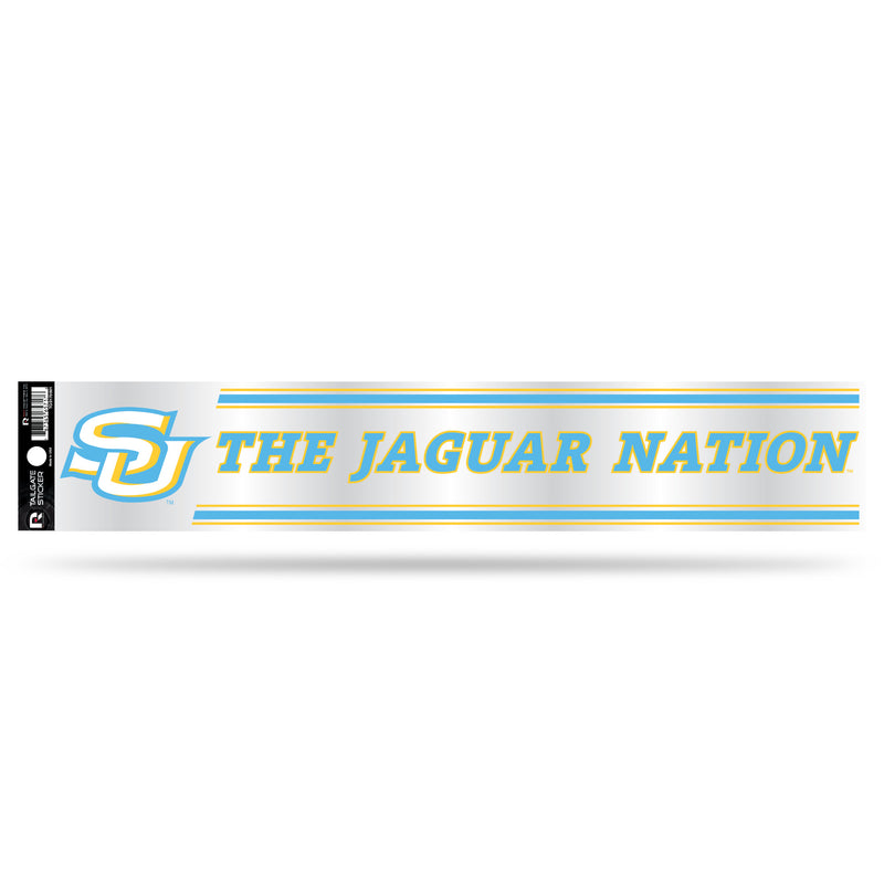 NCAA Southern Jaguars 3" x 17" Tailgate Sticker For Car/Truck/SUV By Rico Industries