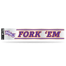 NCAA Northwestern State Demons 3" x 17" Tailgate Sticker For Car/Truck/SUV By Rico Industries