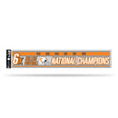 NCAA Tennessee Volunteers 3" x 17" Tailgate Sticker For Car/Truck/SUV By Rico Industries