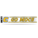 NCAA Tennessee-Chattanooga Mocs 3" x 17" Tailgate Sticker For Car/Truck/SUV By Rico Industries