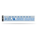 NCAA Kentucky Wildcats 3" x 17" Tailgate Sticker For Car/Truck/SUV By Rico Industries