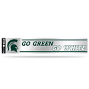 NCAA Michigan State Spartans 3" x 17" Tailgate Sticker For Car/Truck/SUV By Rico Industries