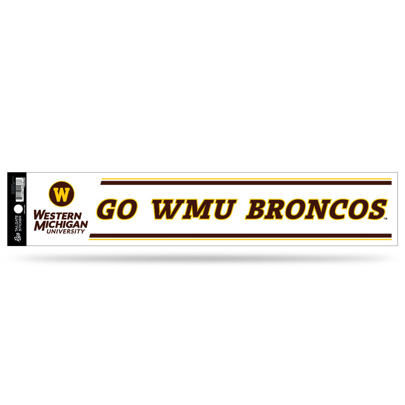 Western Michigan 3 x 17 Tailgate Decal