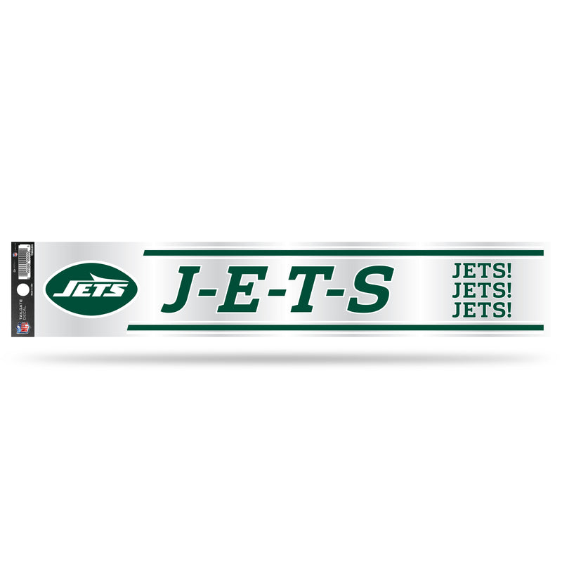 New York Jets 3" x 17" Tailgate Sticker