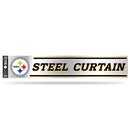 NFL Pittsburgh Steelers 3" x 17" Tailgate Sticker For Car/Truck/SUV By Rico Industries