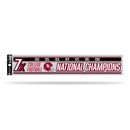 NCAA Oklahoma Sooners 3" x 17" Tailgate Sticker For Car/Truck/SUV By Rico Industries