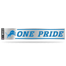 NFL Detroit Lions 3" x 17" Tailgate Sticker For Car/Truck/SUV By Rico Industries