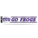 NCAA TCU Horned Frogs 3" x 17" Tailgate Sticker For Car/Truck/SUV By Rico Industries