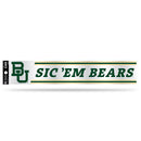 NCAA Baylor Bears 3" x 17" Tailgate Sticker For Car/Truck/SUV By Rico Industries