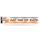 NCAA Sam Houston State Bearkats 3" x 17" Tailgate Sticker For Car/Truck/SUV By Rico Industries