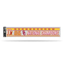 NCAA Southern California Trojans 3" x 17" Tailgate Sticker For Car/Truck/SUV By Rico Industries