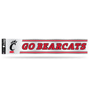 NCAA Cincinnati Bearcats 3" x 17" Tailgate Sticker For Car/Truck/SUV By Rico Industries